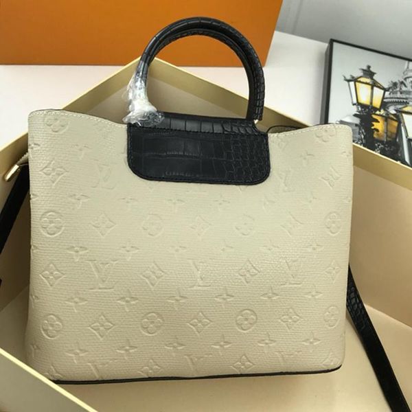 

2021 new arrival women bag zipper ladies shoulder bag totes simple style leather vintage designer crossbody bags with origin bo