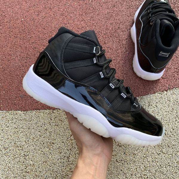 

jumpman 11 low xi 25th anniversary 2.0 black concord white noir blanc ar0715 011 men basketball shoes trainers sport sneakers