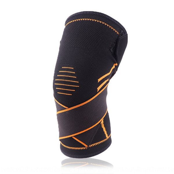 

sports kneepad compression cross strap knitted kneepad warm breathable sweat-perspiration keep warm leg protector cover, Black;gray