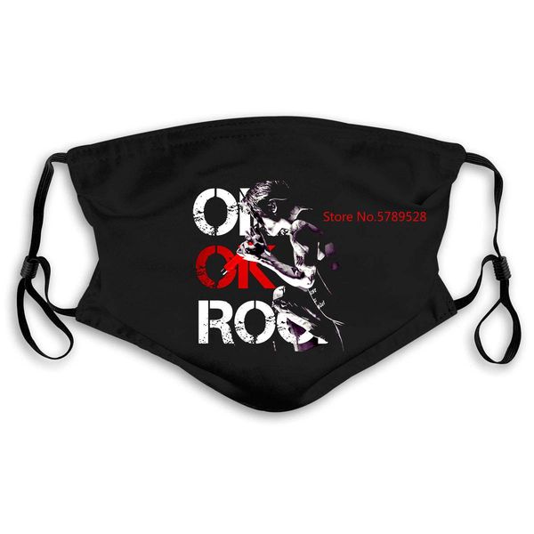 

один ok rock высокий прохладный мужская японская музыкальная группа black новые mens маски женщины kids pm25 tzgzh