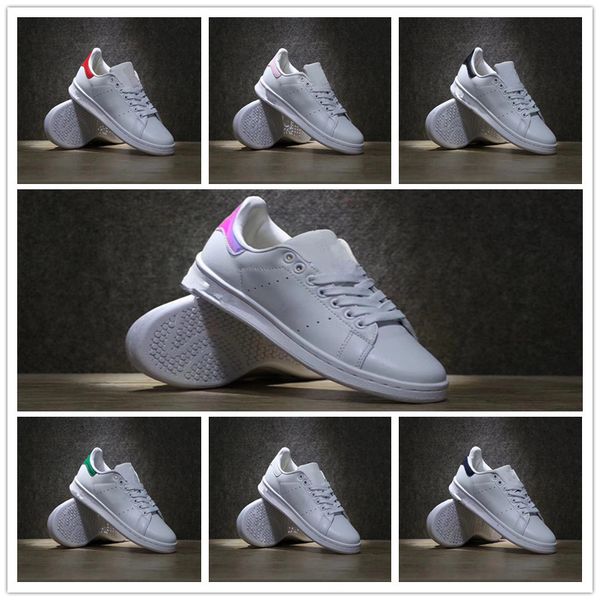 

classic smith men women flat sneakers green black white blue oreo rainbow stan fashion casual mens trainer outdoor sports 02 shoes 36-44