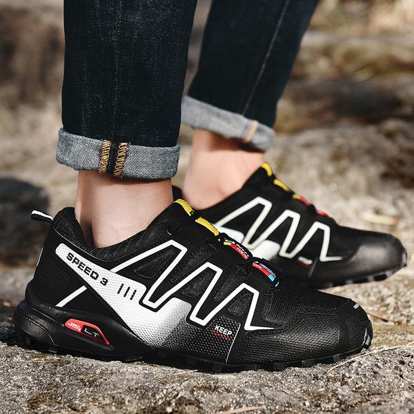 

classics men hiking shoes outdoor male trekking sport shoes climbing mountain sneakers men's army boots desert training 39-48