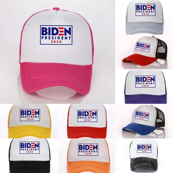 

uvagg trucker biden baseball hat 3 colors american election embroidery joe hats outdoor letter adjustable president 2020 party hats, Blue;gray