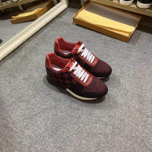 

2020c new trend leather casual shoes breathable men and women outdoor sports shoes fashion wild printing party couple shoes, size 35-45, Black