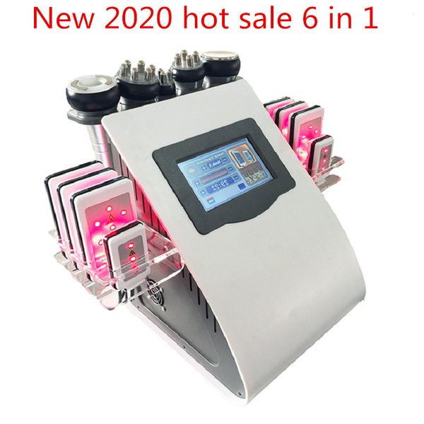 

новый 2020 горячей продажи 6 в 1 вакуум липидных ультразвуковой кавитации радио частоты вес массаж потери машина транспорт / ups свободного