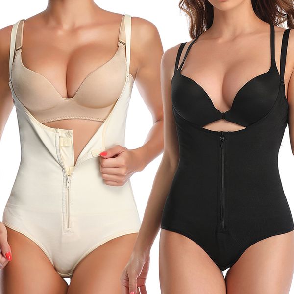 Fajas Reductoras Bodyysuit Латекс Body Shaper Levanta Cola Parto Surgering Girdle для похудения Corset underbust Taife Trainer US Y200710