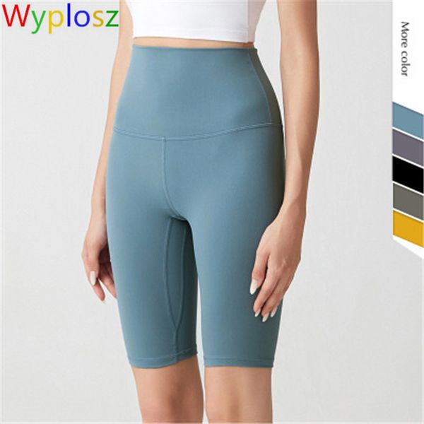 

wyplosz yoga gym summer new super high waist hip lifting yoga pants double side sanding elastic slim fit running for women, White;red