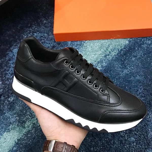 

new trail sneaker mens shoes autumn and winter footwears outdoor walking casual lace -up comfortable men shoes zapatillas hombr, Black