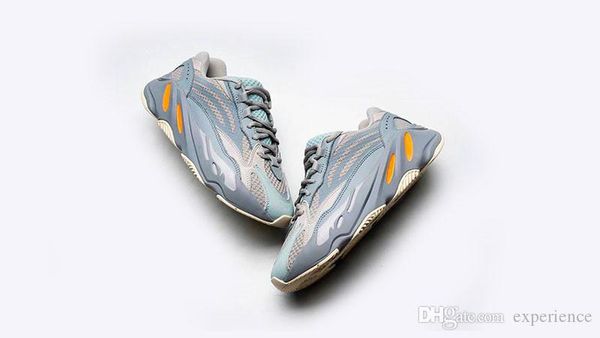 

2019 лучшие аутентичные originals 700 v2 инерция магнит teal blue wave runner 3m kanye west man женщина кроссовки кроссовки fw2549 с коробко