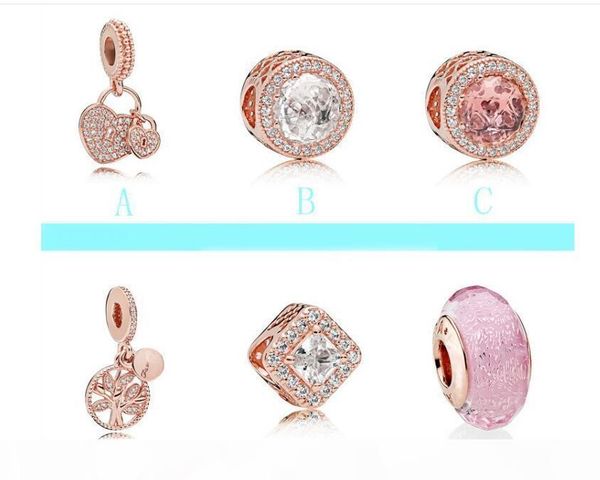 

a s925 sterling silver jewelry diy beads fits pandora ale charm for pandora bracelets for women for european rose gold bracelet &neckla, Black