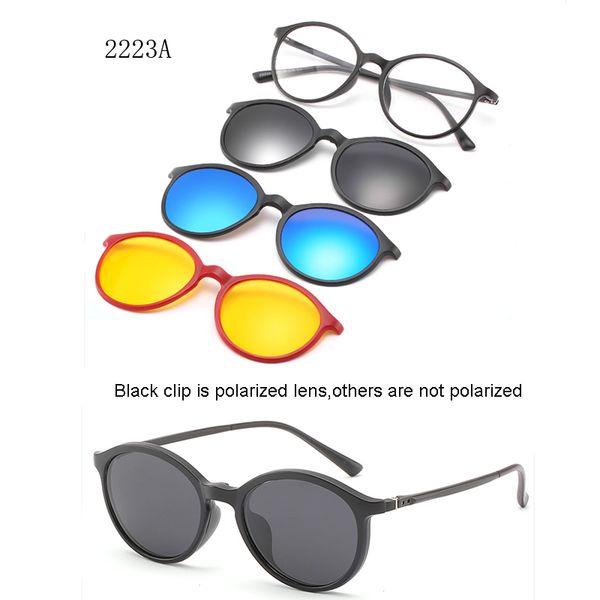 

custom men women polarized optical magnetic sunglasses clip magnet clip on sunglasses polaroid on sun glasses frame, White;black