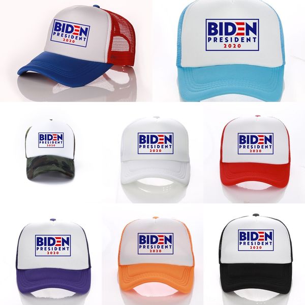 

9nxvc joe party baseball hat american election adjustable printed baseball hats outdoor letter net president 2020 biden hats, Blue;gray