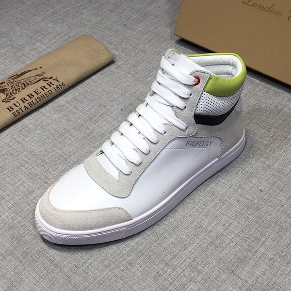 

comfortable men 's vintage boots new arrival sports lightweight shoes high lace -up plus size casual men shoes scarpe da uomo di l, Black