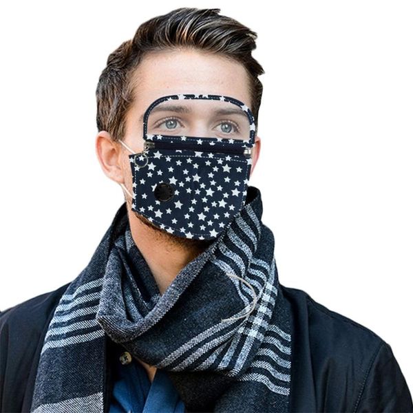 

mascarillas лица maks шарф взрослые clear window видимый mascarilla reutilizable регулируемый пыле facemaks туризм шарфов, Black