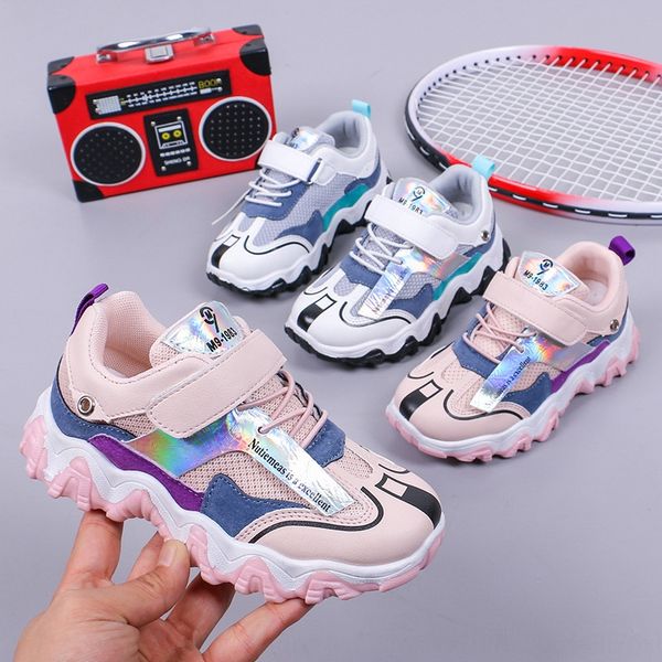 

2020 весной новые кроссовки детских моды спортивной обуви для мальчиков онлайн знаменитость папа обуви средней и крупных детских ины модно, Black