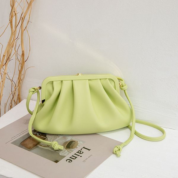 

new pattern commute occupation internet celebrity versatile famous name fashion handbag retro fold female dumplings cloud bag