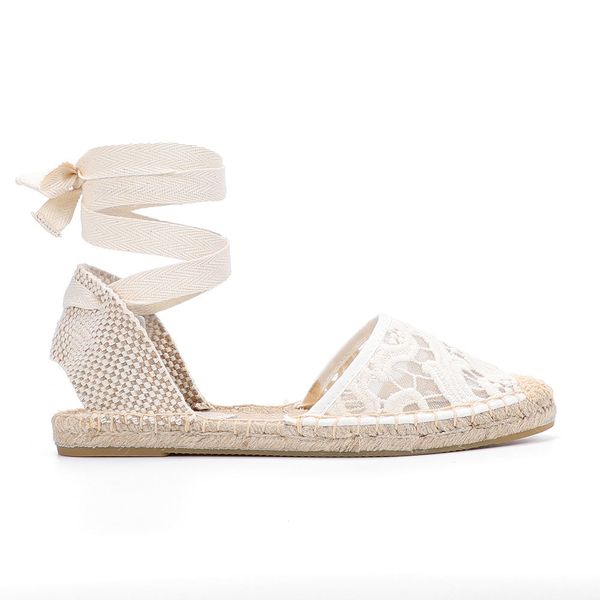 

2020 новый новое прибытие lace t-ремень плоский с хлопок ткань сандалии sapato feminino sapatos mulher женщин espadrilles плоские туфли y200, Black