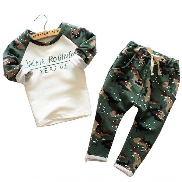 

zoov2 children's clothing girls season camouflage suit male children's baby underwear pure cotton pants underwear and autumn cloth
