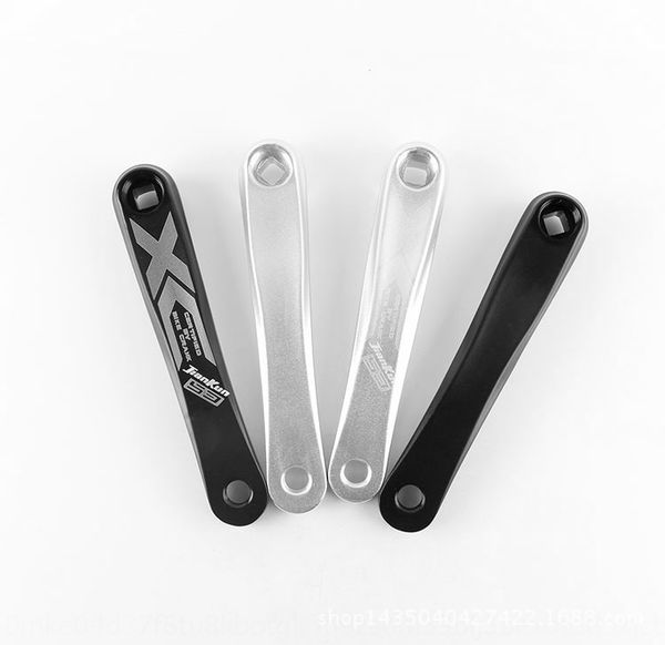 

mountain bike disc square hole bicycle bicycle disc left single crank 170 crank repair piece, Silver