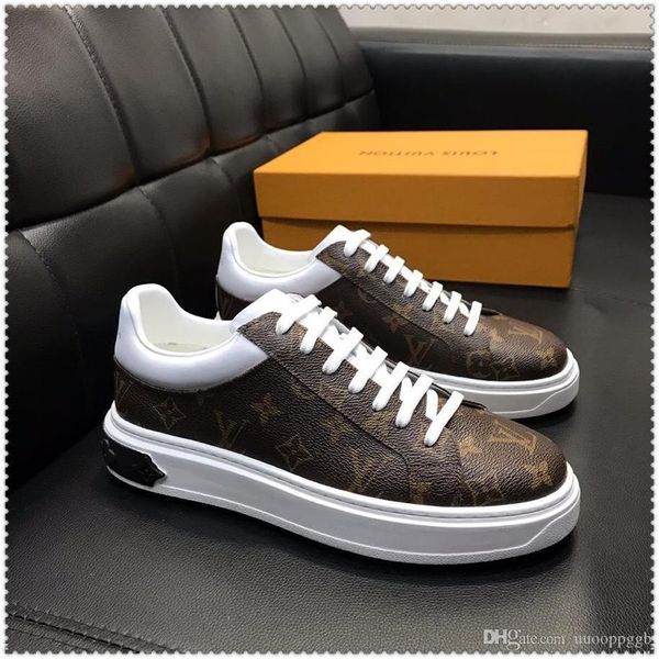 

2020k new product official website synchronous release luxury men's casual fashion shoes outdoor travel sports shoes original box, Black