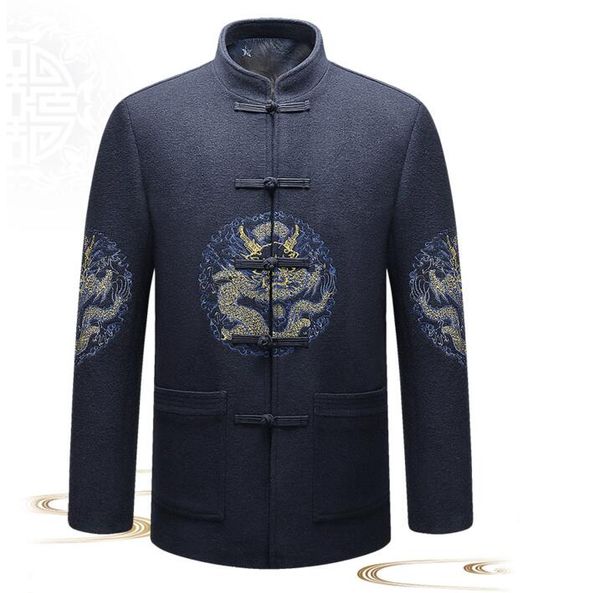 

chinese style men jacket 2020 new fashion yk900, Black