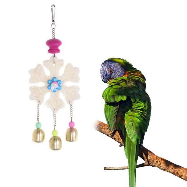 

bird toys small pet supplies loofah chew swing toy for parrots