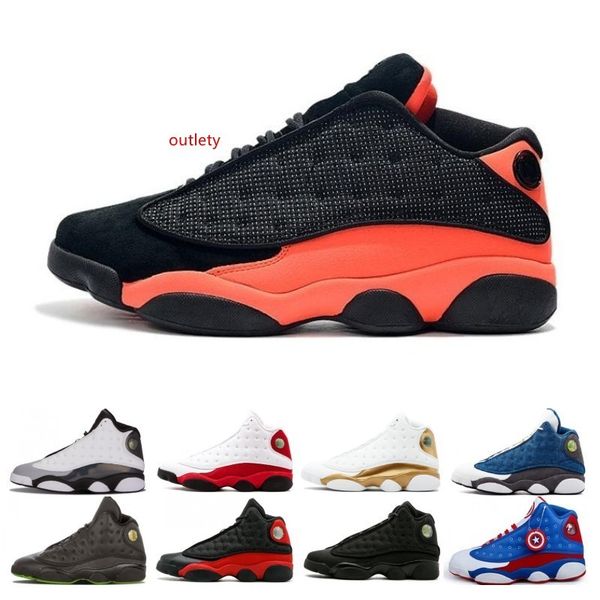 

13 13s cap and gown mens women basketball shoes atmosphere grey terracotta blush black phantom chicago sports sneakers designer trainers