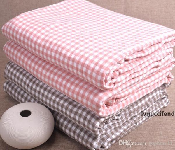 

cotton plaid blanket solid soft blankets for beds summer cotton blanket for sofa pink coffee color