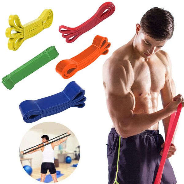 

yoga workout strengthing training elastic bands fitness pull up loop band heavy duty resistance band fitness equipment