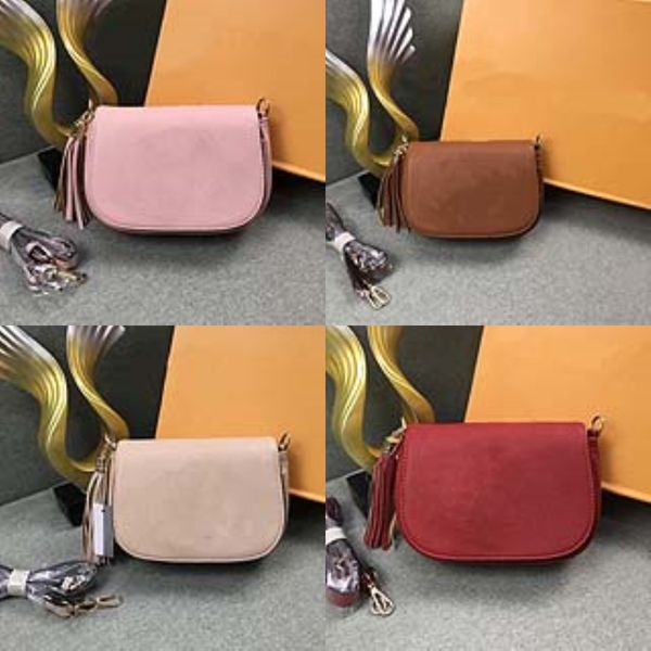 

2colors famous brand women designer shoulder bag leather bag cross body pure color womens handbag crossbody bag purse#276