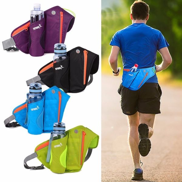 

fdbro men purse mobile phone pocket case camping hiking sports water bottle waist bags running fanny women pack pouch belt hot