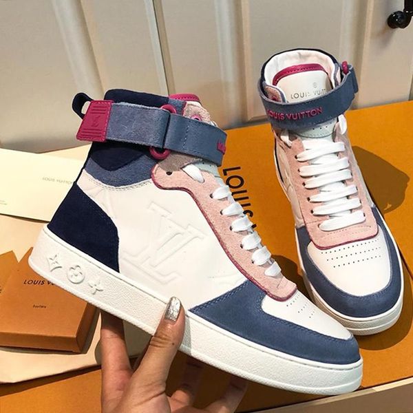 

designer men casual shoes fashion sneakers breathable scarpe da uomo luxury mens shoes boombox sneaker boot chaussures pour hommes drop ship