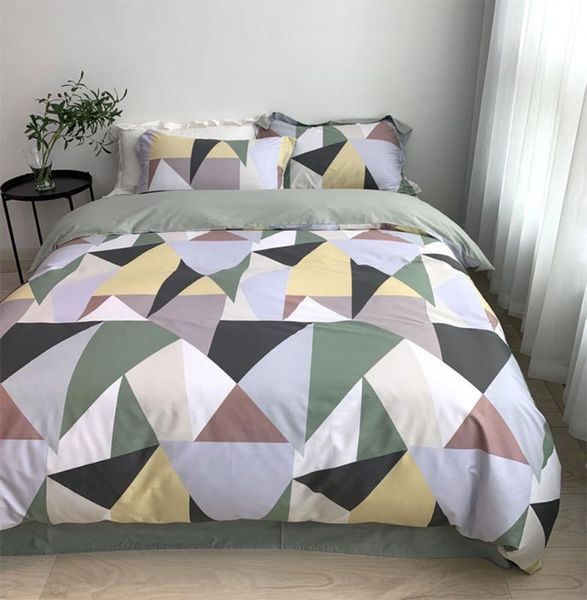 

modern colorful bedding set teen,full  king cotton vintage flower bird double home textile bedsheet pillowcase duvet cover