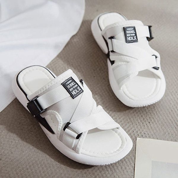 

women sport sandals flat summer platform open toe outdoor beach sandals female walking ladies comfort casual shoes 2020, Black