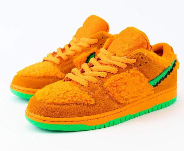 

grateful dead х sb dunk low orange медведи лучшие дети скейтбордингом обувь sb dunk low мужчины женщины повседневная обувь с коробкой размер, Black