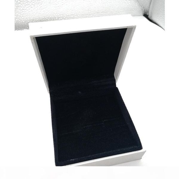

t 2019 new fashion white style box bracelet bangle box of original jewelry please buy with jewelry send together, Black;white