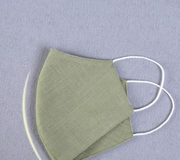 

dhl shipping 50pcs reusable washable cotton mouth face mask cover respirator anti-dust designer face mask linen mask xd23402 trustbde geyqn