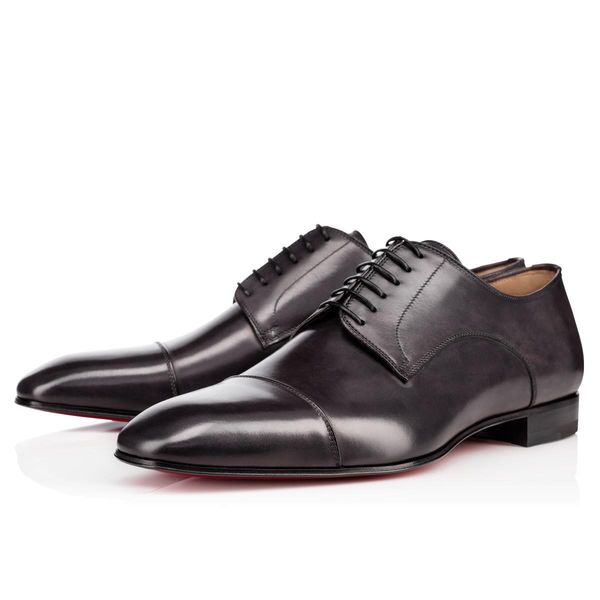 

designer quality red bottom daviol loafers flats lace up spikes men's sneakers flats perfect women leisure party/bussiness/dress, Black