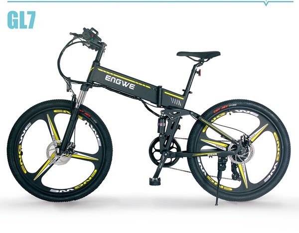 

электрический велосипед 48v12.5a литиевая аккумуляторная батарея 26inch алюминиевый складной велосипед 400w мощный горный ebike снег / пляж
