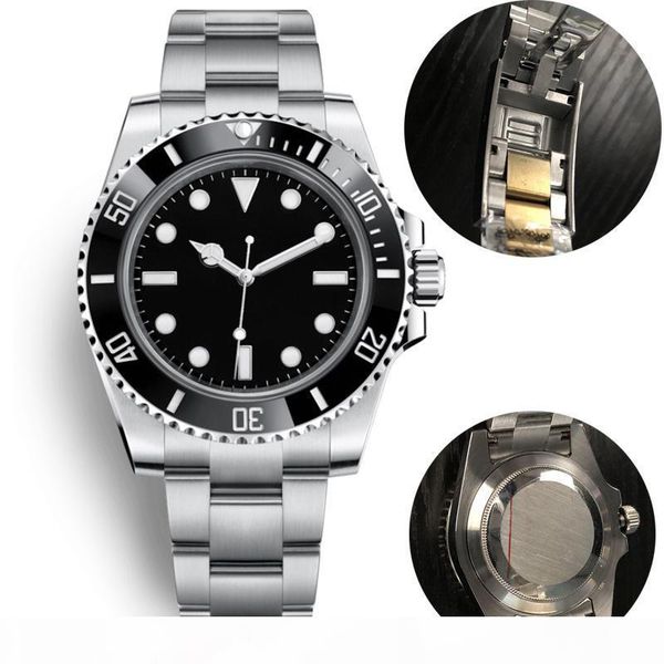 

selling factory 2020 mens watch 116610ln 116610 automatic mechanical sapphire glass ceramic bezel stainless 40mm mens watches, Slivery;brown