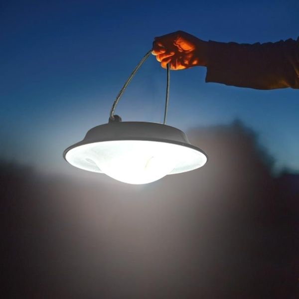 

solar energy powered 7led emergency lamps lighting control portable lanterns outdoor hiking camping decorative lights