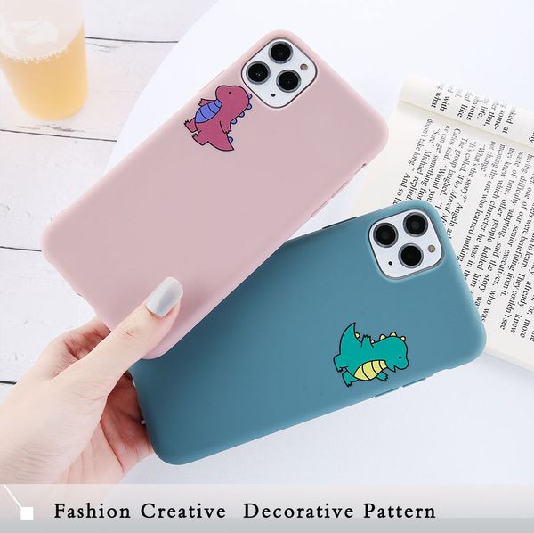 

iphone 11 мультфильм динозавр для iphone 11 pro max 6 6s 7 8 plus soft tpu силиконовый чехол для iphone x xr xs max 2020 new