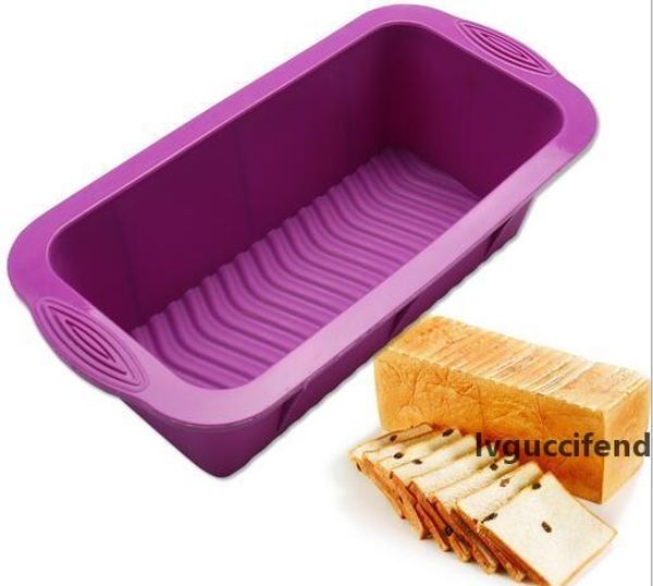 

square quadrate shape double color silicone cake mold diy baking and pastry tools 25*12*7.5cm