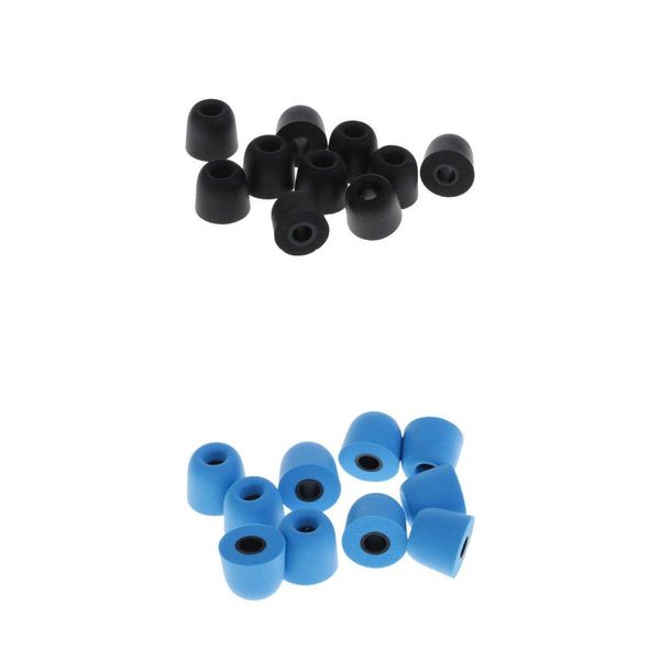 

20x 4.5mm eartips bud earbud earplug memory foam set for earphone inear
