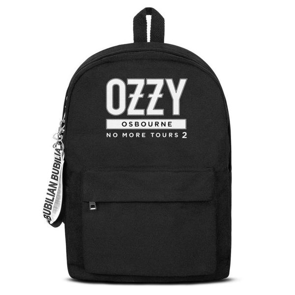 

classic ozzy osbourne osbourne canvas bookbag basic backpack reusable school student business daypack poster logo vector ozzy osbourne 2