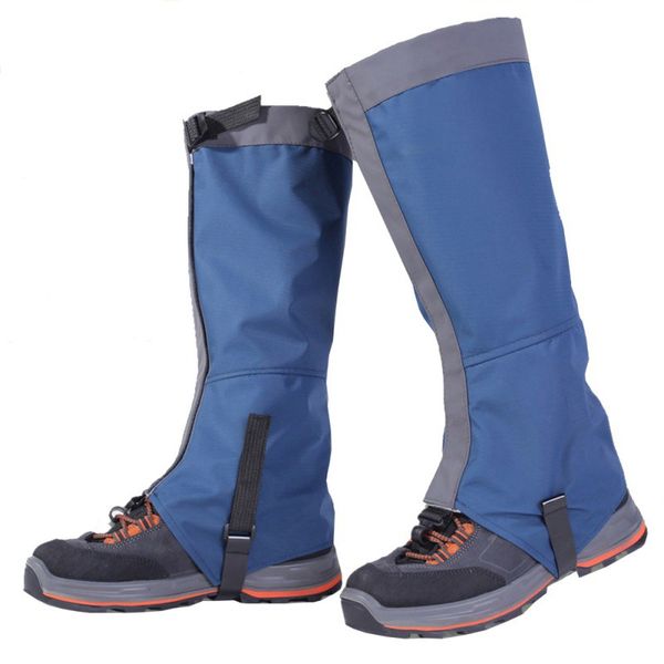 

arm & leg warmers outdoor snow kneepad protection sport skiing gaiters hiking climbing safety waterproof warmer, Black