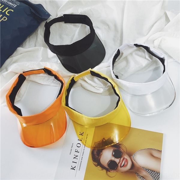 

pvc colorful dome children's summer korean all-match shade travel screen sun sun hat hat sports bottomless cap, Blue;gray