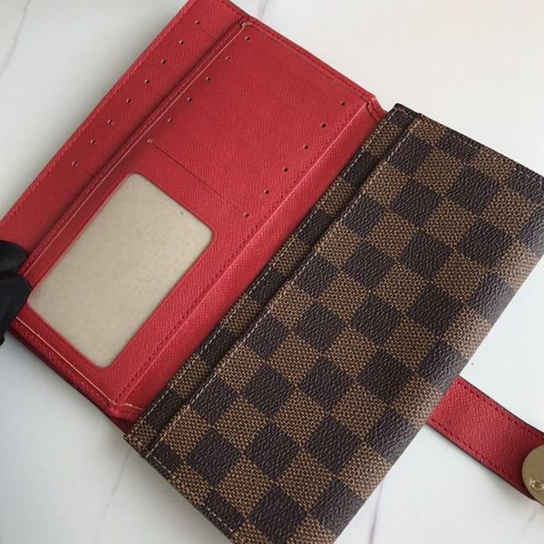 

women designer wallet money coin pocket card holder trend style classic design womens purses handbag leather long wallet with origin box