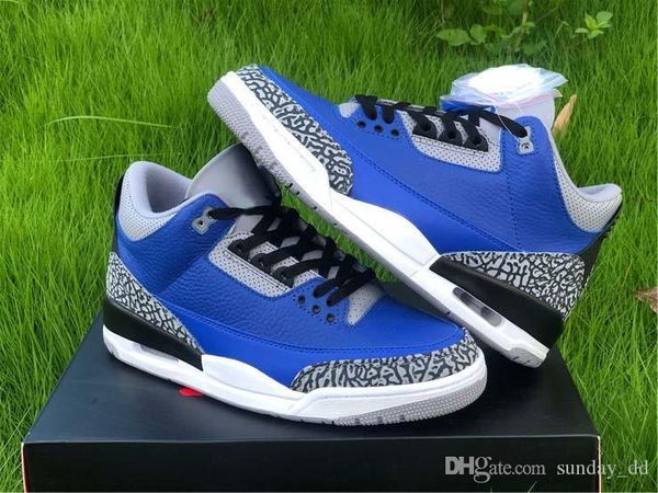 

2020 air authentic 3 varsity royal man basketball shoes blue cement grey ct8532-400 3s men retro sports sneakers with box