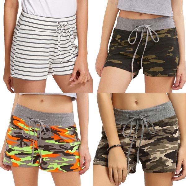 

цвет брюки stretch тонкого йога кулиская шорты ремень повседневной мода спорт женская одежда женская летний твердая # 1161, White;black